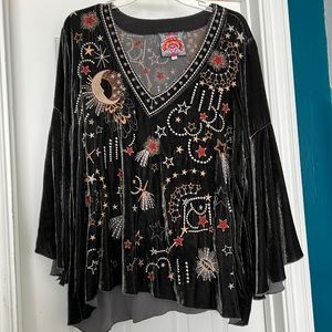 XL Johnny Was, flared long sleeve